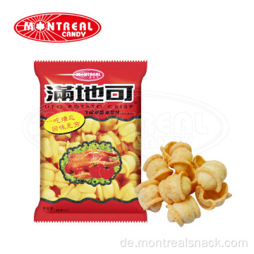 Tomatengeschmack UFO Kartoffel knusprig Freizeit Puff Snacks